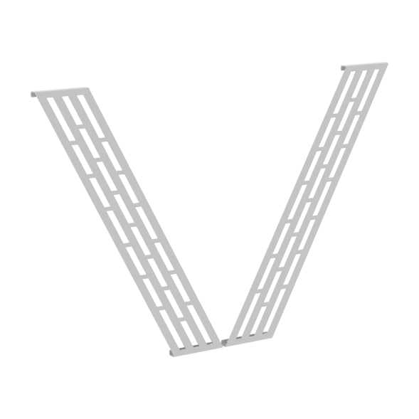Элемент металлический (2шт) Накладка фронтальной панели XQPOF-2 131х22,5х846 XTEN-QP оптом