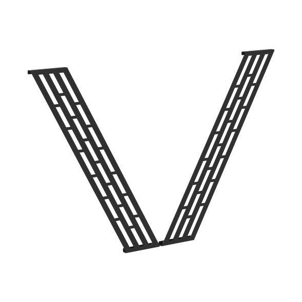 Элемент металлический (2шт) Накладка фронтальной панели XQPOF-2 131х22,5х846 XTEN-QP оптом