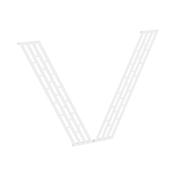 Элемент металлический (2шт) Накладка фронтальной панели XQPOF-2 131х22,5х846 XTEN-QP оптом