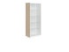 Шкаф шир. выс. со стеклянными дверями в раме СФ-574304 Дуб светлый/Белый премиум 900х430х2100 LINE оптом