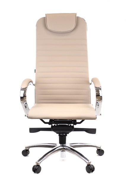 Кресло Everprof Deco Экокожа Бежевый оптом