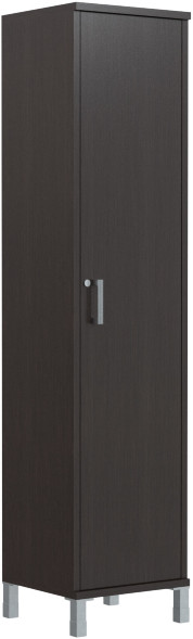 Шкаф-колонка высокая с замком в глухой двери B 431.7(RZ) Венге Магия 475х450х2054 оптом