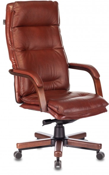 Кресло руководителя Бюрократ T-9927WALNUT оптом