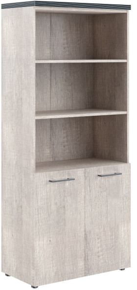 Шкаф с 1 комплектом глухих малых дверей и топом THC 85.5 Дуб Каньон 854х452х1968 оптом