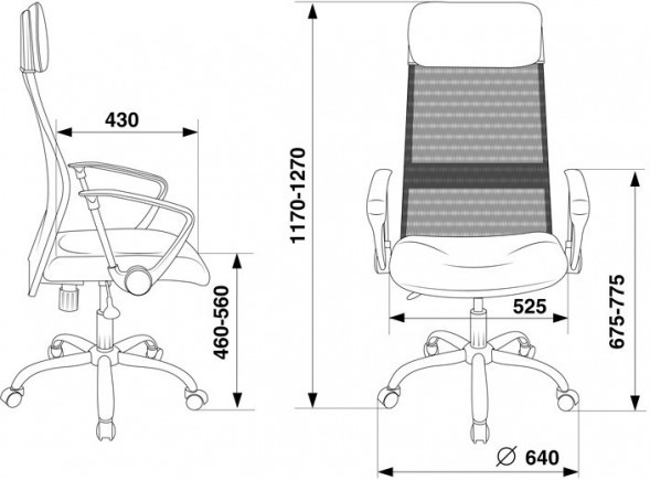 Кресло руководителя Бюрократ KB-6N оптом