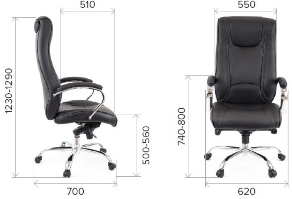 Кресло Everprof King M Кожа оптом