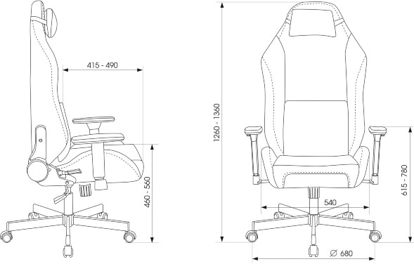 Кресло игровое Knight EXPLORE оптом
