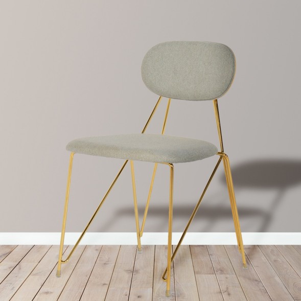 Стул Alice серый  оптом