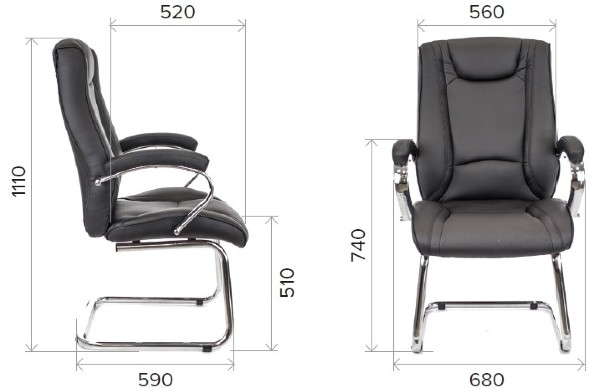 Кресло Everprof King CF Экокожа  оптом