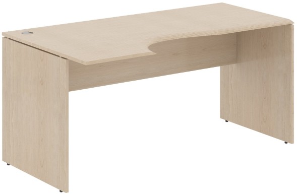 Стол эргономичный WCET 169(L) Бук Тиара 1600х900х750 оптом