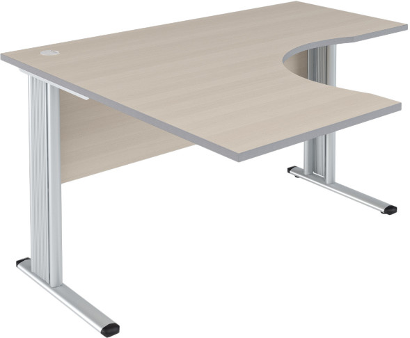 Стол эргономичный СА-3M(L) Клен 1400х1200х755 оптом