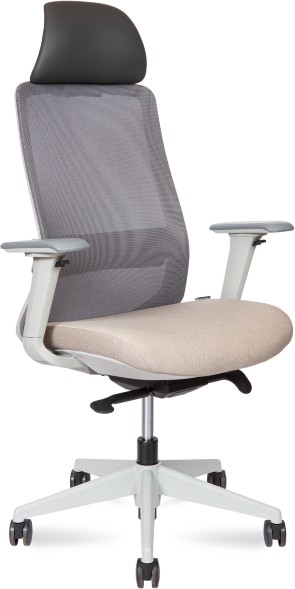 Кресло руководителя Norden Como серый пластик оптом