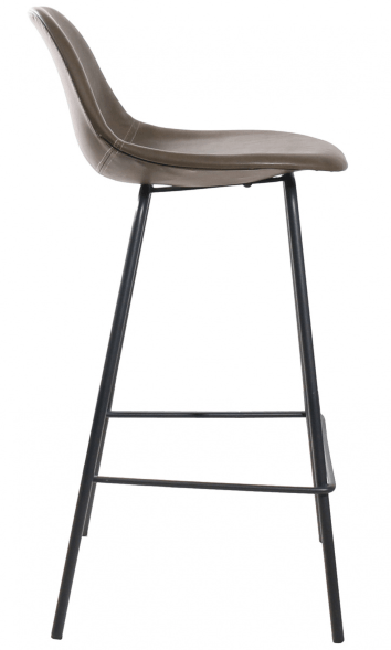 Стул полубарный City коричневый оптом