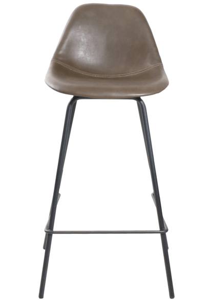 Стул полубарный City коричневый оптом