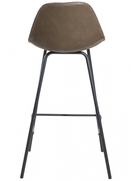 Стул полубарный City коричневый оптом