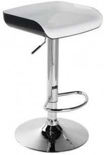 Барный стул WY-199А (Белый+черный)
