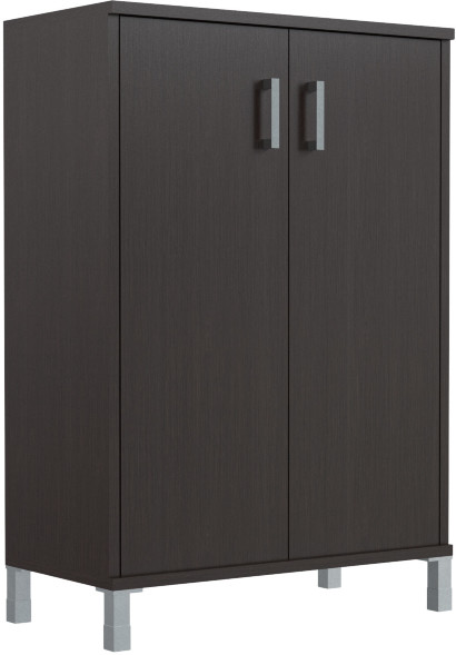 Шкаф средний с глухими дверьми B 420.6 Венге Магия 900х450х1286 оптом