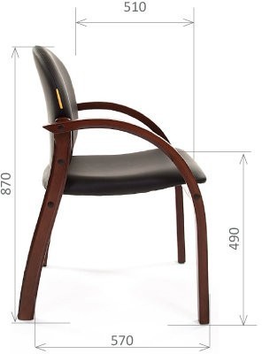 Кресло для переговорных CHAIRMAN CH 659 Terra оптом