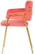 Стул Napoli коралловый оптом