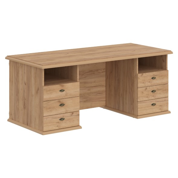 Стол руководителя двух тумбовый RSDT 188.A 1800х800х750 RAUT оптом