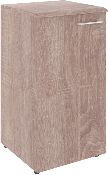 Шкаф колонка с глухой малой дверью (L) и топом WLC 42.1(L) Дуб Сонома 432х432х814 WAVE оптом