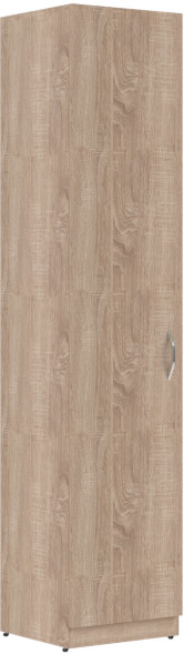 Шкаф колонка с глухой дверью SR-5U.1(L) Дуб Сонома светлый 386х375х1815 оптом
