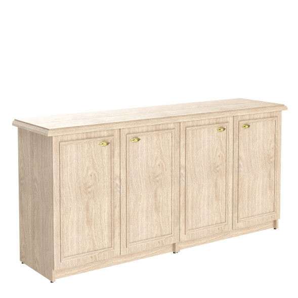 Шкаф низкий 2- секционный RLW 185 1808х466х887 RAUT оптом