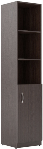 Шкаф колонка с глухой малой дверью SR-5U.5(R) Легно темный 386х375х1815 оптом