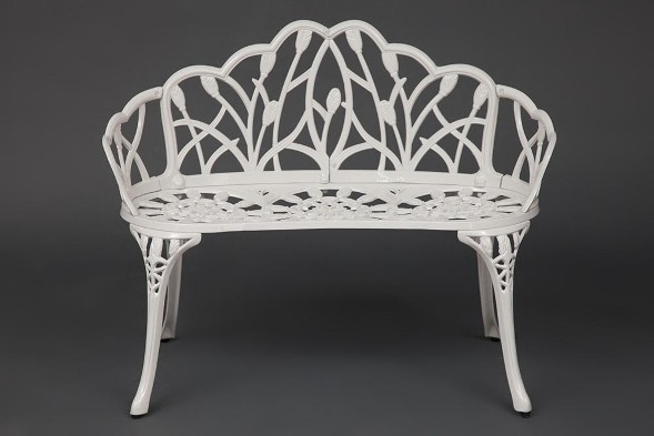 Скамья Secret De Maison Strauss (Штраус) белая оптом