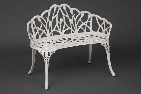 Скамья Secret De Maison Strauss (Штраус) белая оптом