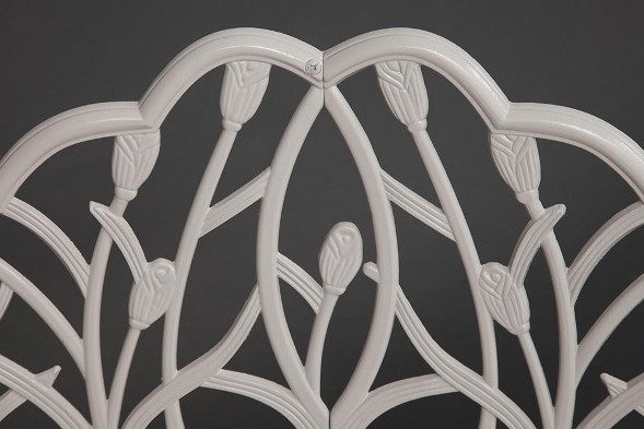 Скамья Secret De Maison Strauss (Штраус) белая оптом