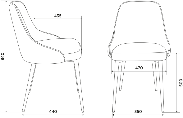 Стул для кухни Бюрократ KF-5 оптом