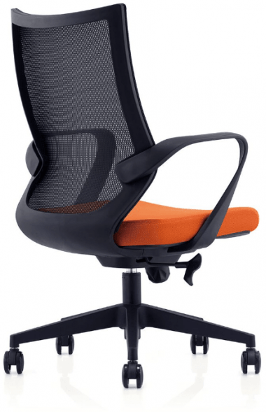 Кресло офисное Norden Спэйс LB чёрный пластик оптом