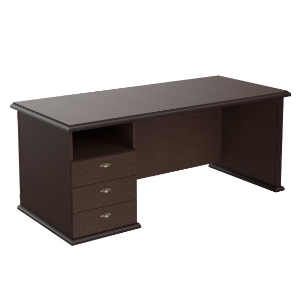 Стол руководителя однотумбовый RDT 188.A(L) 1800х800х750 RAUT оптом