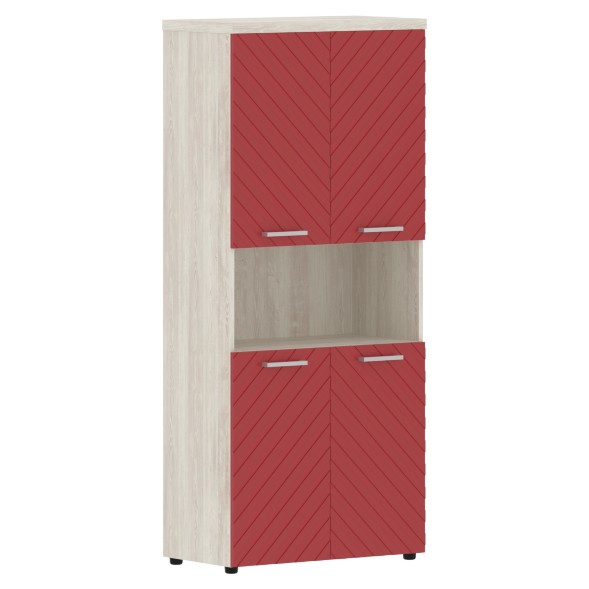 Шкаф с комплектами малых дверей и топом TLHC 85.4 856х450х1968 TORR LUX оптом