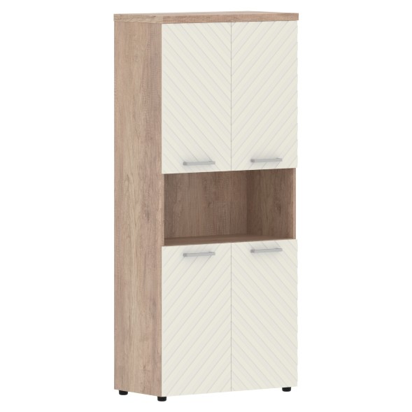 Шкаф с комплектами малых дверей и топом TLHC 85.4 856х450х1968 TORR LUX оптом