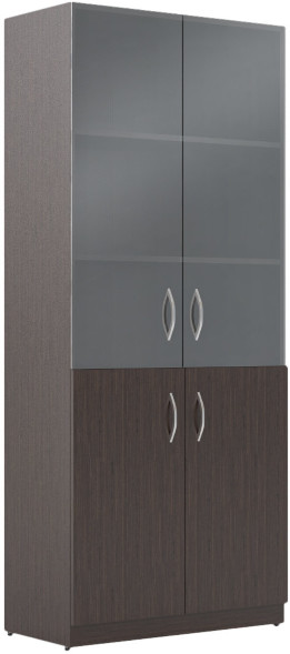 Шкаф комбинированный SR-5W.2 Легно темный 770х375х1815 SIMPLE оптом