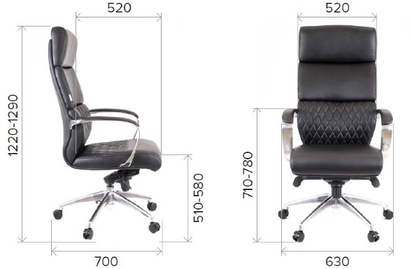 Кресло Everprof President Кожа оптом