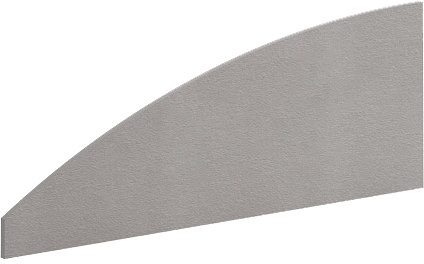 Экран ЭКР-2.1 Беларусь Металлик 1200*450*18 оптом