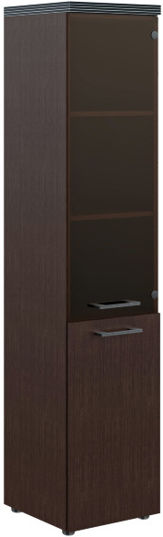 Шкаф колонка комбинированая с топом THC 42.2(L) Венге Магия 430х45 оптом