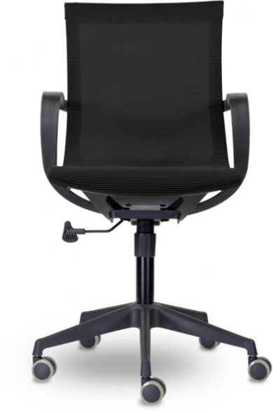 Кресло офисное ЛОРРИ чёрный пластик оптом