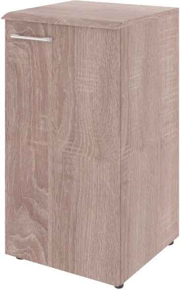 Шкаф колонка с глухой малой дверью (R) и топом WLC 42.1(R) Дуб Сонома 432х432х814 WAVE оптом