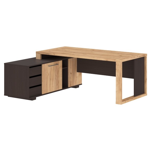 Стол руководителя с тумбой ACT 1916(L) 1950х1600х750 ALTO оптом