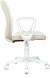 Кресло Бюрократ CH-W327 слоновая кость OR-10 эко.кожа крестов. пластик пластик белый оптом