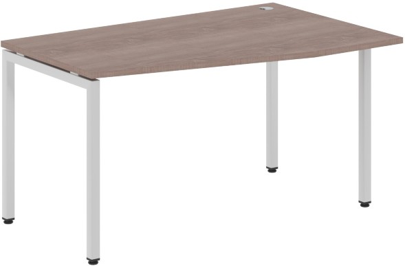 Стол эргономичный XSCT 149(R) Дуб Сонома/Алюминий 1400х900х750 XTEN-S оптом