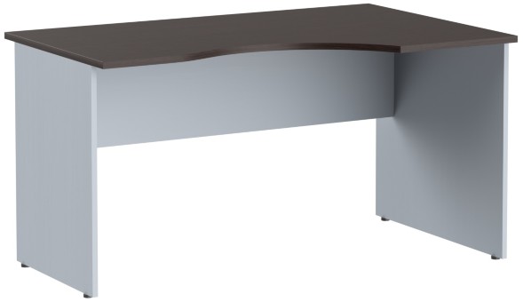 Стол криволинейный СА-2Пр Беларусь Венге Магия/Металлик 1400*900(720)*755 IMAGO оптом