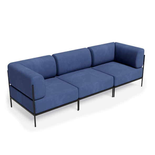 Рио Диван трёхместный РСЕ-06 2430*810*770 оптом