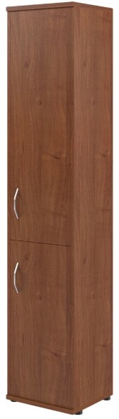 Шкаф колонка с глухой средней и малой дверьми СУ-1.3(R) Орех Французcкий 406*365*1975 оптом