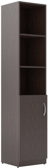 Шкаф колонка с глухой малой дверью SR-5U.5(L) Легно темный 386х375х1815 оптом