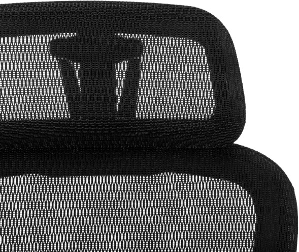 Кресло руководителя Бюрократ 831 черный сетка с подголов. крестов. пластик оптом